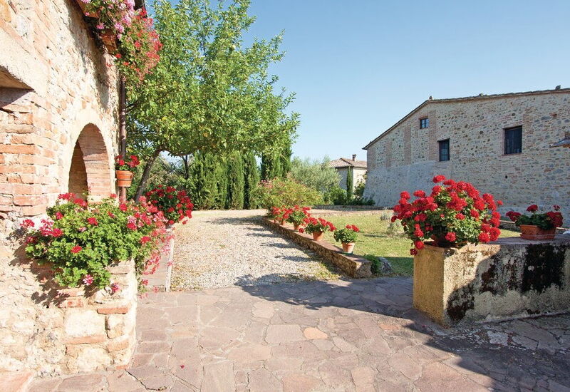La Palazzina, Ville Di Corsano, Home And Pool: Autumn, Main Entrance, Spring, Summer
