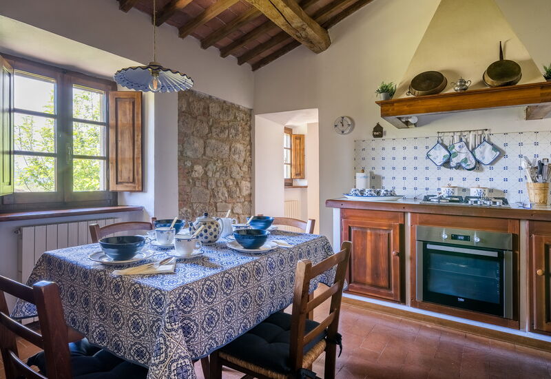 La Palazzina, Ville Di Corsano, Home And Pool: Autumn, Kitchen, Spring, Summer