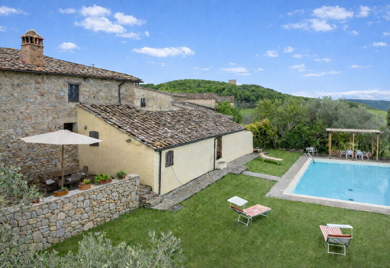 La Palazzina, Ville Di Corsano, Home And Pool: Frühling, Herbst, Schwimmbad, Sommer